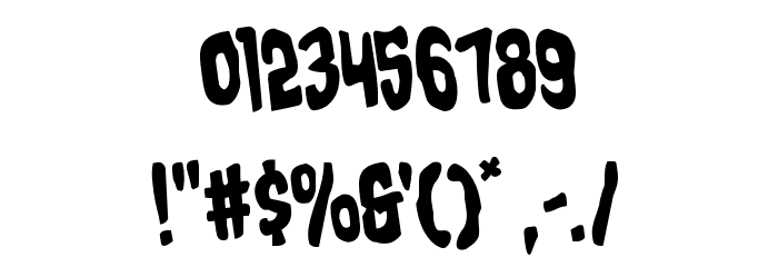 Charmling Rotated Font OTHER CHARS