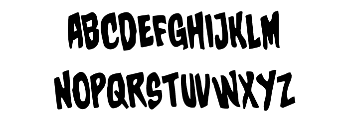 Charmling Rotated Font LOWERCASE