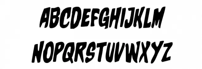 Charmling Semi-Italic 字体 大写