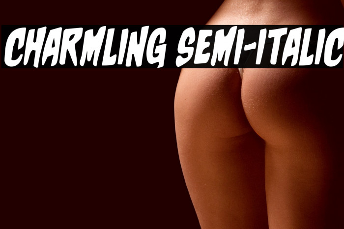 Charmling Semi-Italic Example 1