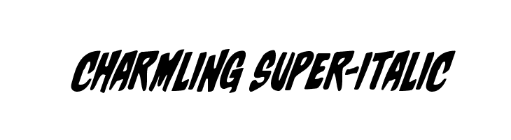 Charmling Super-Italic  Fuentes Gratis Descargar