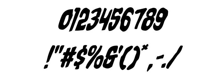 Charmling Super-Italic Font OTHER CHARS