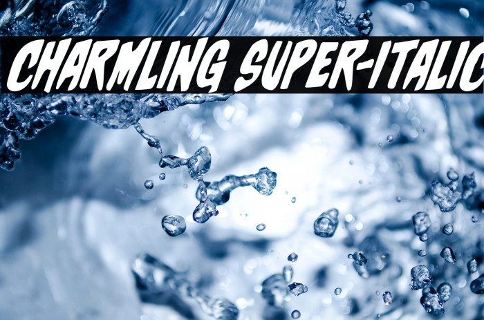 Charmling Super-Italic Example 3