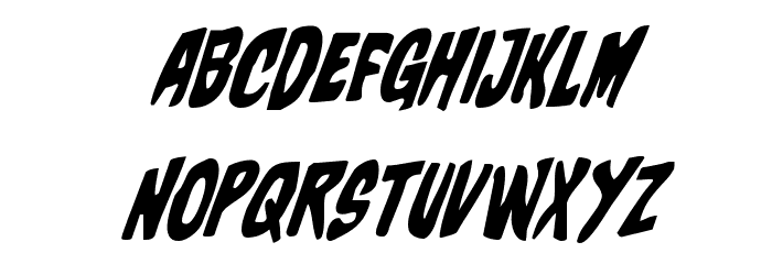 Charmling Super-Italic Font LOWERCASE