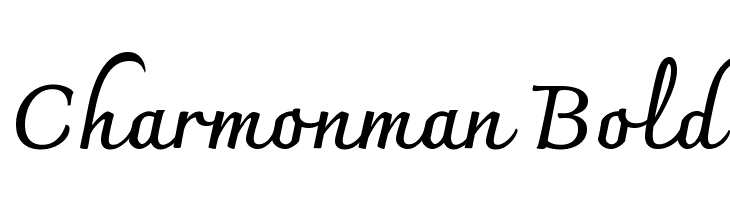Charmonman Bold Font