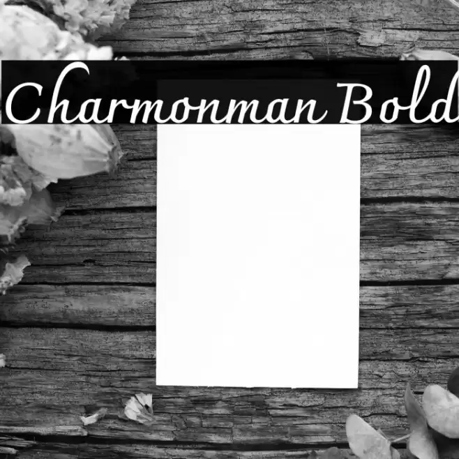 Charmonman Bold Font examples
