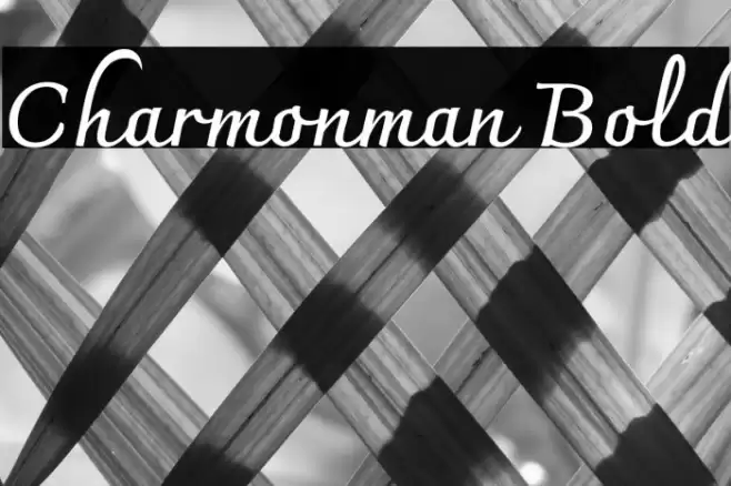 Charmonman Bold Font examples