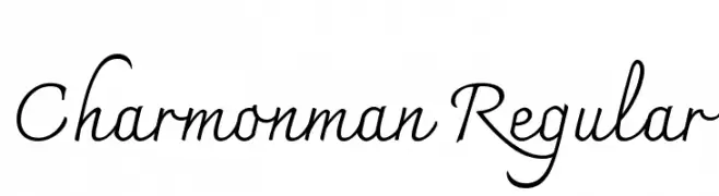Charmonman Regular  免费字体下载