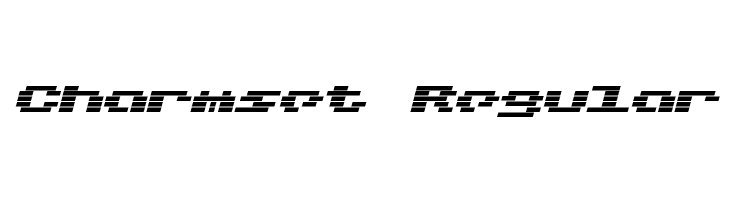 Charmset Regular  Frei Schriftart Herunterladen