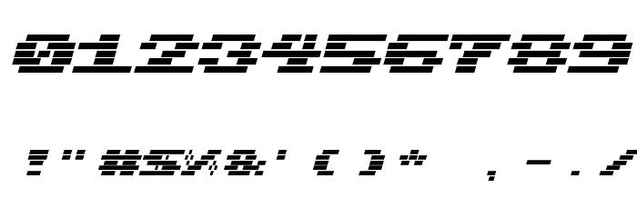 Charmset Regular Font OTHER CHARS