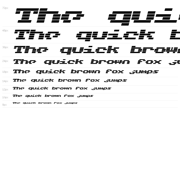 Charmset Regular Waterfall