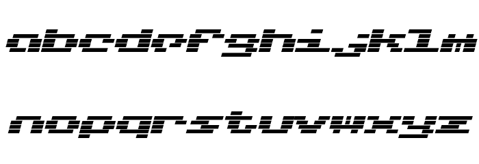 Charmset Regular Font LOWERCASE