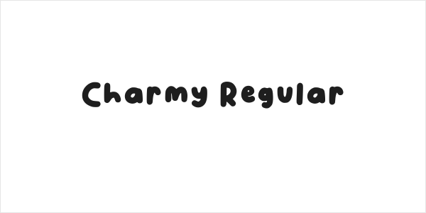 Charmy Regular Logo