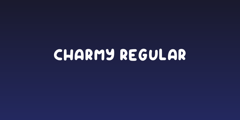 Charmy Regular Social Header