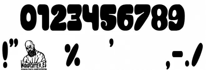 Charnego Nation Font OTHER CHARS