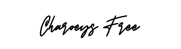 Charoeys Free  Frei Schriftart Herunterladen