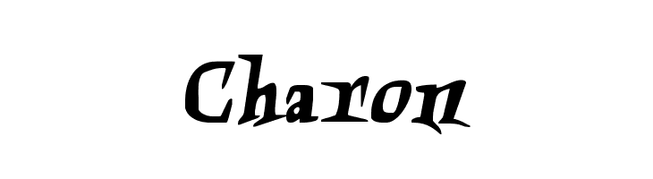 Charon  font caratteri gratis