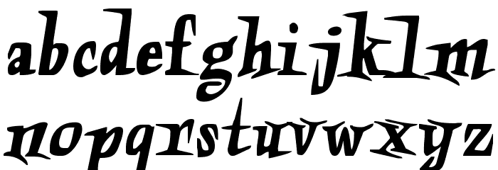 Charon Font LOWERCASE