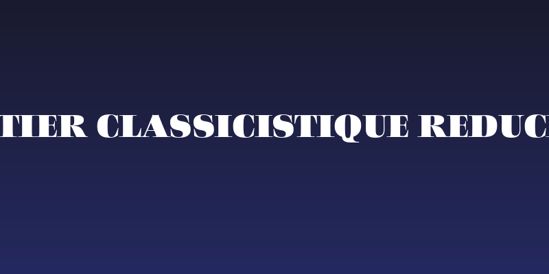 Charpentier Classicistique Reduced Black Social Header