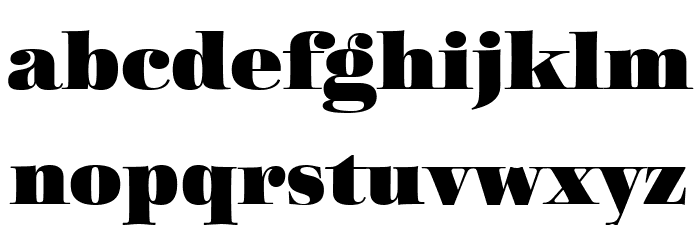 Charpentier Classicistique Reduced Black Font LOWERCASE