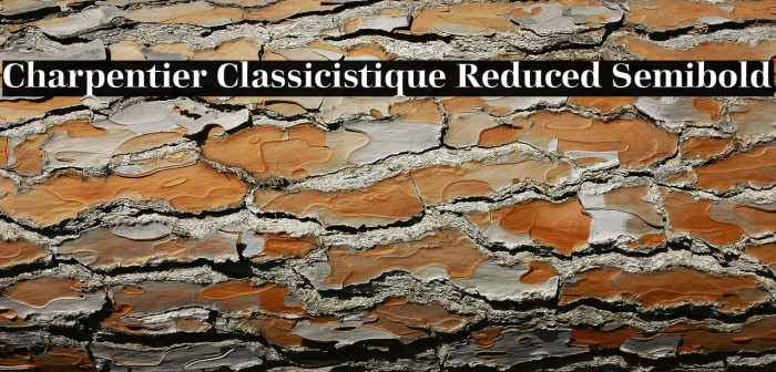 Charpentier Classicistique Reduced Semibold Example 1