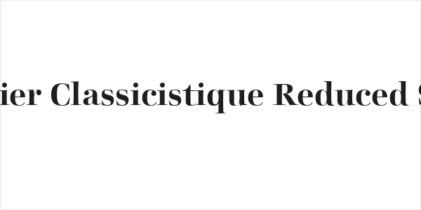 Charpentier Classicistique Reduced Semibold Logo