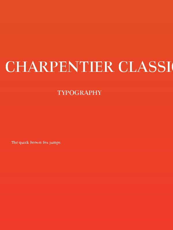 Charpentier Classicistique Reduced Poster