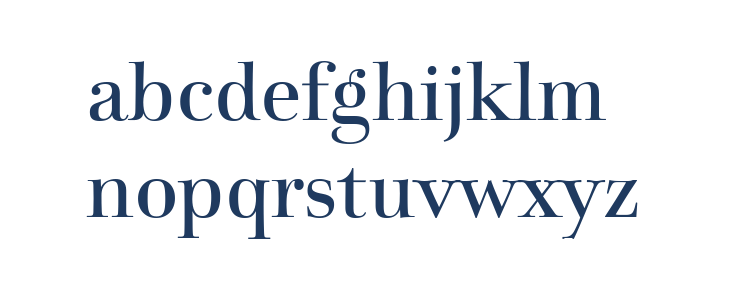 Charpentier Classicistique Reduced Lowercase