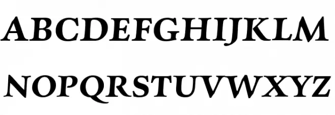Charpentier Renaissance Demi Re Oblique Polices MAJUSCULES