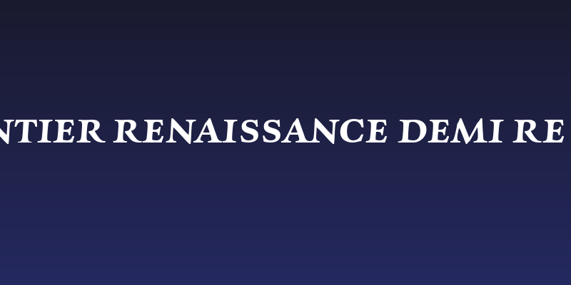 Charpentier Renaissance Demi Re Oblique Social Header