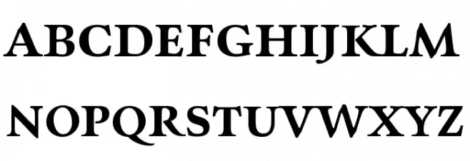 Charpentier Renaissance Demi Re Шрифта ВЕРХНИЙ