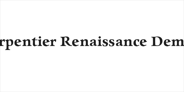 Charpentier Renaissance Demi Re Logo