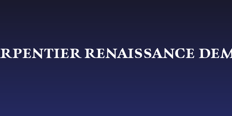 Charpentier Renaissance Demi Re Social Header