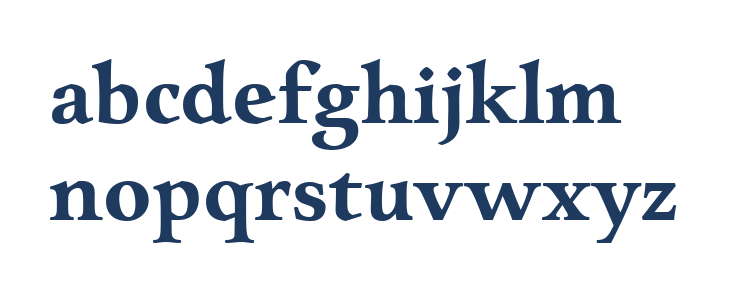 Charpentier Renaissance Demi Re Lowercase