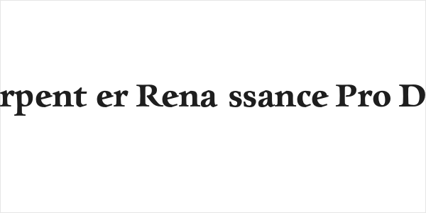 Charpentier Renaissance Pro Demi Logo