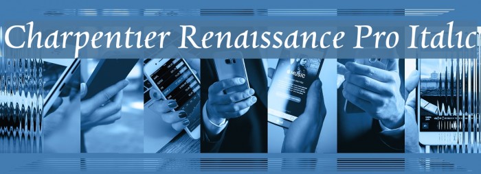 Charpentier Renaissance Pro Italic Font examples