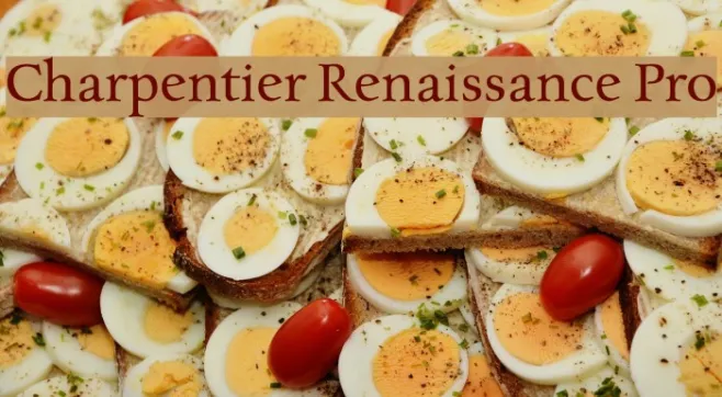 Charpentier Renaissance Pro Example 2