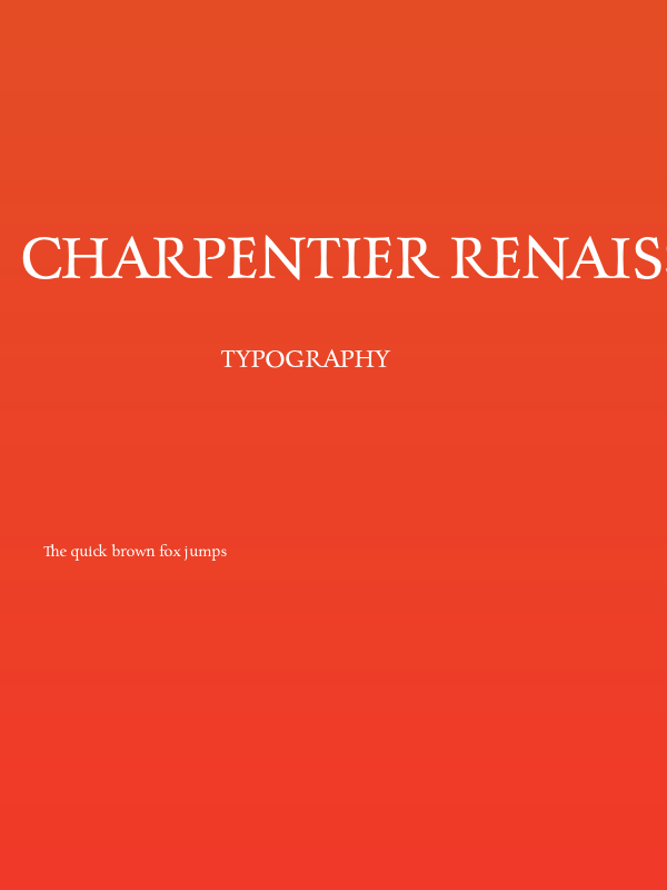 Charpentier Renaissance Pro Poster