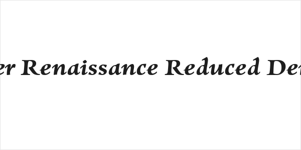 Charpentier Renaissance Reduced Demi Oblique Logo