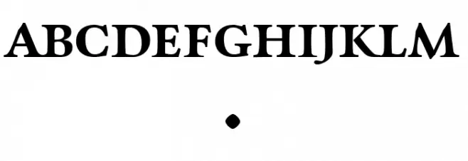 Charpentier Renaissance Reduced Demi Font OTHER CHARS