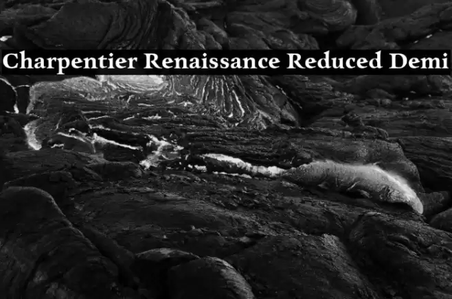 Charpentier Renaissance Reduced Demi Font examples