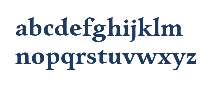 Charpentier Renaissance Reduced Demi Lowercase