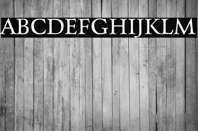 Charpentier Renaissance Reduced Normal Font examples