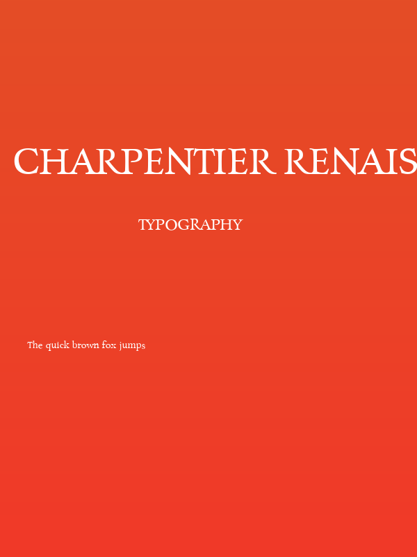 Charpentier Renaissance Reduced Normal Poster