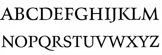 Charpentier Renaissance Reduced Normal Шрифта ВЕРХНИЙ