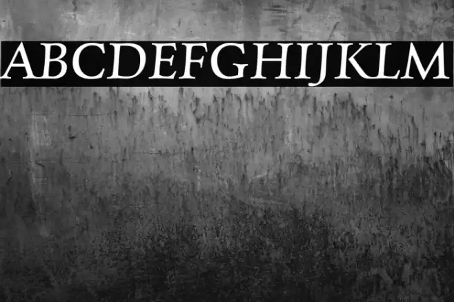 Charpentier Renaissance Reduced Oblique Font examples