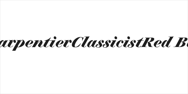 CharpentierClassicistRed-BdIt Logo
