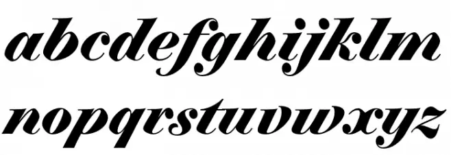 CharpentierClassicistRed-BdIt Schriftart Kleinbuchstaben