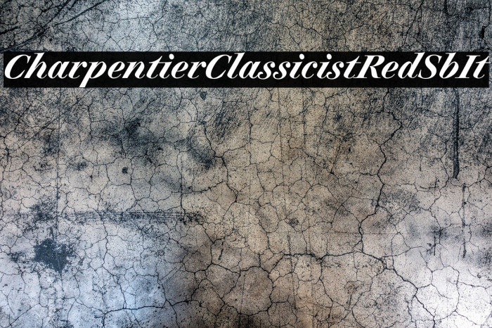 CharpentierClassicistRed-SbIt Example 1