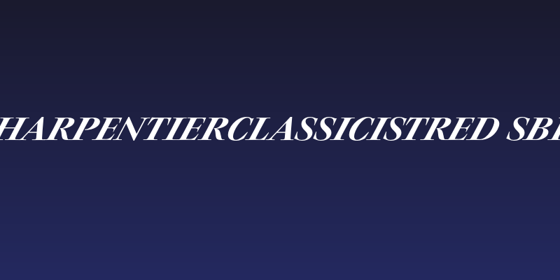 CharpentierClassicistRed-SbIt Social Header